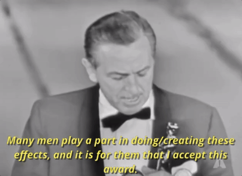 Walt Disney Oscars GIF by The Academy Awards