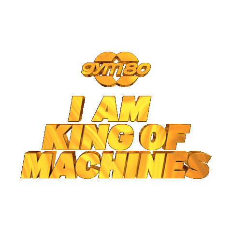 gym80us giphyupload gym king queens Sticker