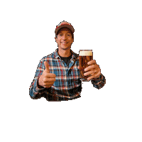 Happy Bier Sticker by Adam Wendler