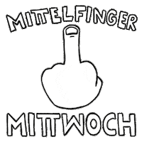 walkingbrands_official middlefinger mittelfinger bergfest walkingbrands Sticker