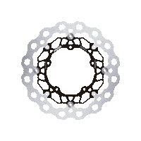 Wave Skull Sticker by Galfer Brakes