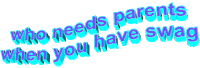 swag quote Sticker by AnimatedText