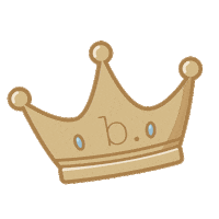 Queen Gold Sticker by Buttah Skin