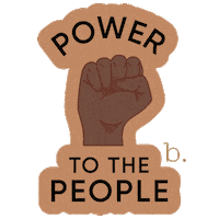 Power Speak Up Sticker by Buttah Skin