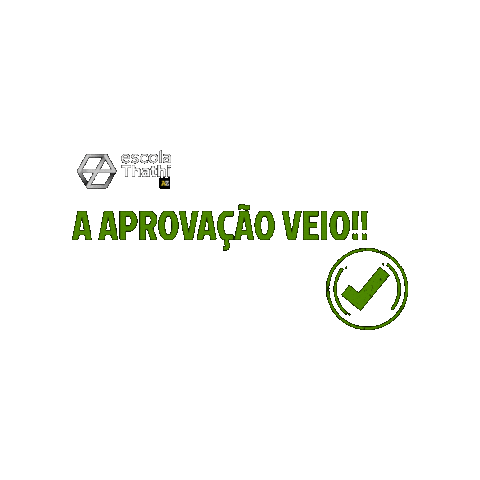 Vestibular Sticker by Escola Thathi