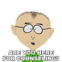 Mr Mackey Therapy Sticker by South Park