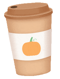 Coffee Halloween Sticker