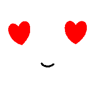 suniscallin love heart hearts in love Sticker