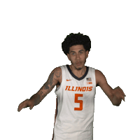 College Basketball Sticker by Fighting Illini Athletics