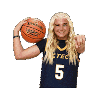 Womens Basketball Sticker by WVU Tech Golden Bears