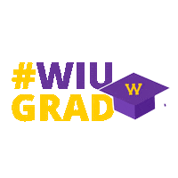 Congratulations Congrats Sticker by Western Illinois University