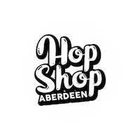 HopShopAberdeen craft beer aberdeen beer westhill service station westhillservicestation Sticker