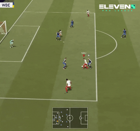 Goal Skills GIF by ElevenSportsBE