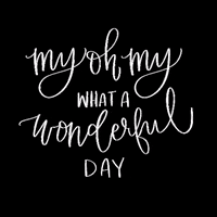 emmafaulkart wonderful my oh my wonderful day GIF