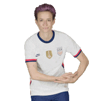 Megan Rapinoe Football Sticker by U.S. Soccer Federation