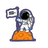 Astronot Sticker by Teknasyon