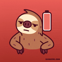 Tired No Energy GIF by Sloooths