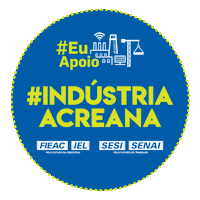 FIEAC Industria acre sesi senai Sticker
