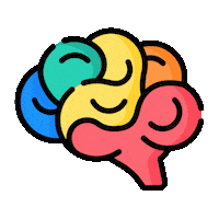 Cerebro Sticker by Zona Vip