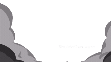 Animation Smoke Sticker by youmotion.com