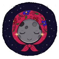 Sleepy Stars Sticker by kihew awasis