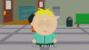 butters stotch kids GIF by South Park 