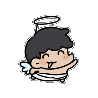 Angel Blessing Sticker