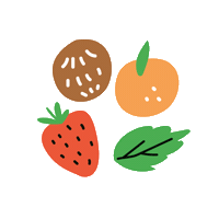 Fruits Mint Sticker by Cocofloss