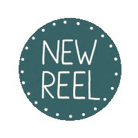New Reel Sticker by jenny henderson studio