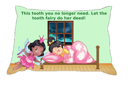 Tooth Fairy Love Sticker