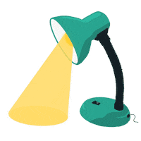 Lamp Sticker