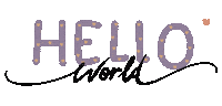 Happy Hello Sticker