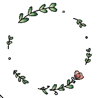 Flower Circle Sticker