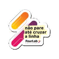 Não Pare Sticker by FourLab Nutrition