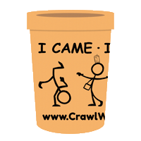 Barcrawl Sticker by Crawl With Us