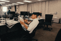 cachaus serious newspaper bad news straight face GIF