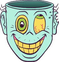 Zombie Candy Sticker by Hockey Dad