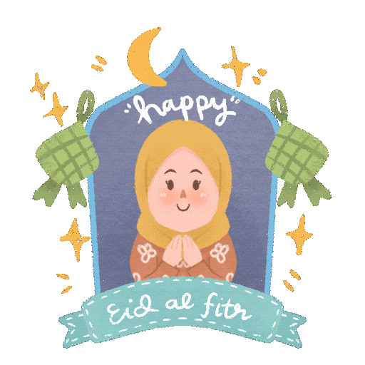 wulinimg lebaran hari raya idul fitri eid al fitr Sticker