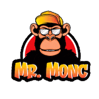MisterMonc dance monkey cool monkey mister monc mr monc Sticker