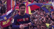 lionel messi finger guns GIF by FC Barcelona