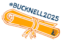Celebration Congratulations Sticker by Bucknell University