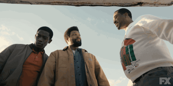 happy deray davis GIF by Snowfall