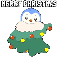 Merry Christmas Sticker by Pudgy Penguins