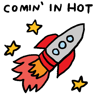 space rocket Sticker by American Eagle