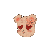 Ewiartt love like amor bears Sticker