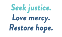 Love Mercy Brand Sticker by Prison Fellowship