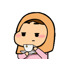 Coffee Waiting Sticker