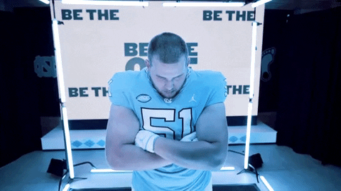 North Carolina Football GIF by UNC Tar Heels