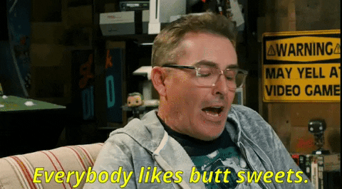 Nolan North Butts GIF by RETRO REPLAY