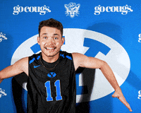 Lets Go Clap GIF by BYU Cougars